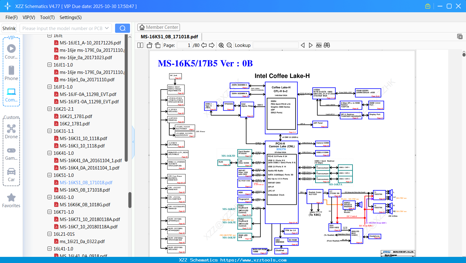 Laptop MSI MS-16K51_0B_171018